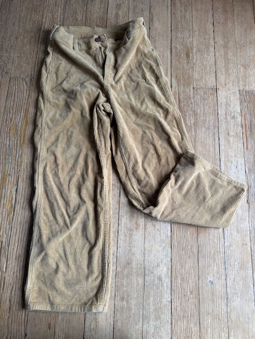 Wrangler x Billabong Corduroy wide leg pants